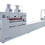 New pultrusion machine used to manufacture FRP pultruded products at Liberty Pultrusions