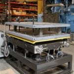A new pultrusion machine used to manufacture FRP pultruded products at Liberty Pultrusionsa