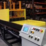 A new pultrusion machine used to manufacture FRP pultruded products at Liberty Pultrusionsa