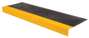 FRP Stair Tread Cover sold by Liberty Pultrusions