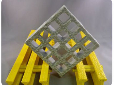 Max-Mesh fiberglass grating sold by Liberty Pultrusions manufacturing.