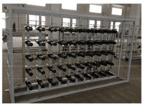 A new pultrusion machine used to manufacture FRP pultruded products at Liberty Pultrusionsa