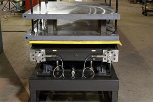 New pultrusion machine used to manufacture FRP pultruded products at Liberty Pultrusions