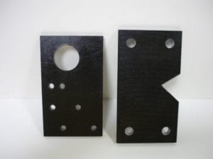 Machined Black GPO3 Sheet